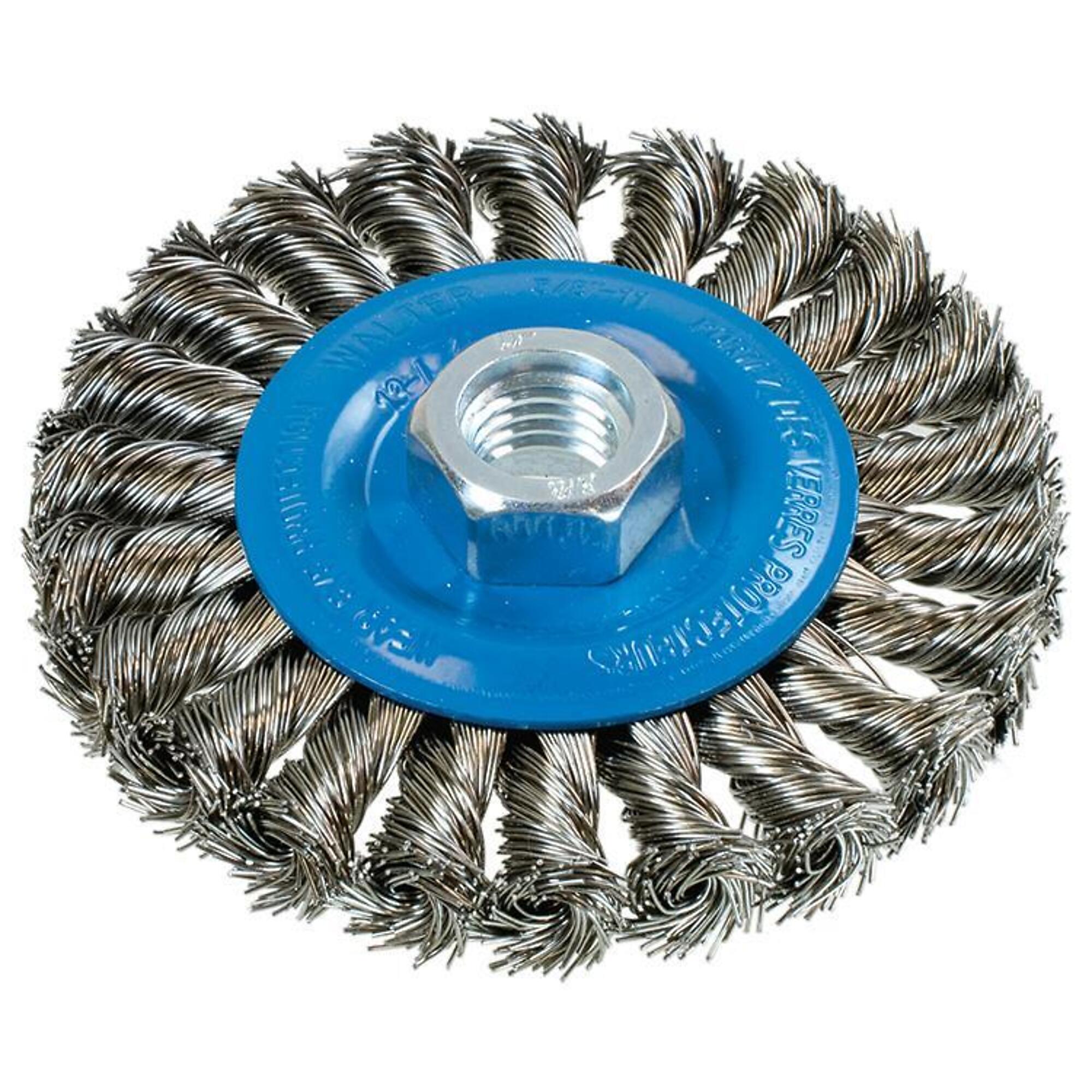 Walter Stainless Steel Knot Brush — 4in. x 1/4in. x 5/8in., Model# 13L414
